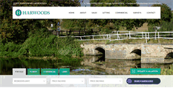 Desktop Screenshot of harwoodsproperty.co.uk