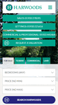 Mobile Screenshot of harwoodsproperty.co.uk